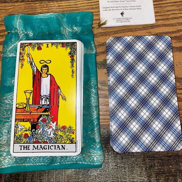 The Rider Tarot Deck + drawstring carrying tarot bag - Picture 1 of 2